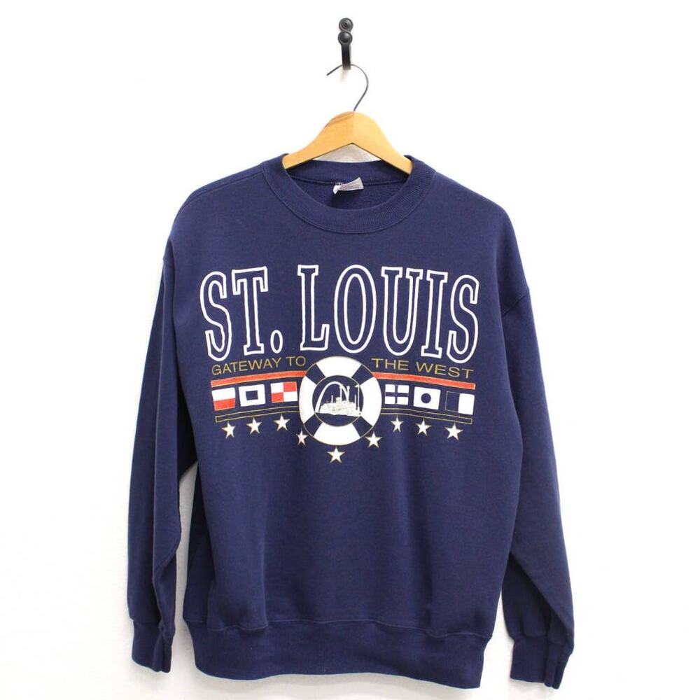 Vintage St Louis Missouri Gateway To The West Sweatshirt Large